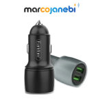 شارژر فندکی دو پورت یو اس بی 36 وات ارلدام ES-CC7